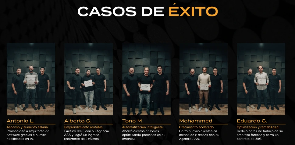 Reseñas de Racks Academy de alumnos: patrones y aprendizajes