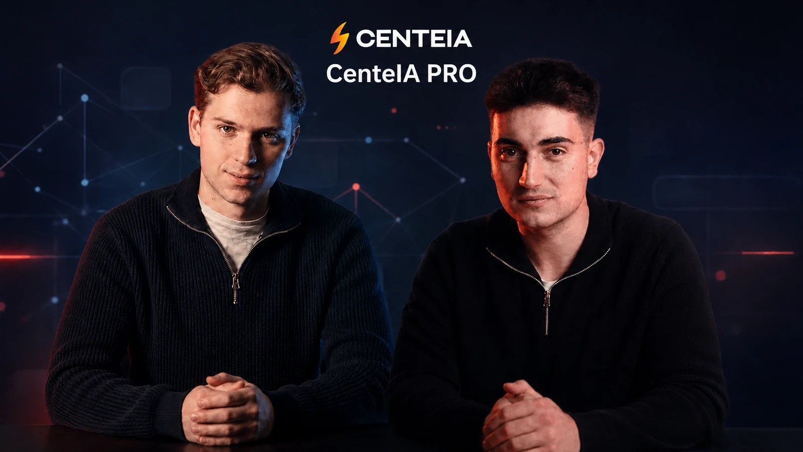 Jordi Segura y Armand Pujadó, creadores de CenteIA PRO