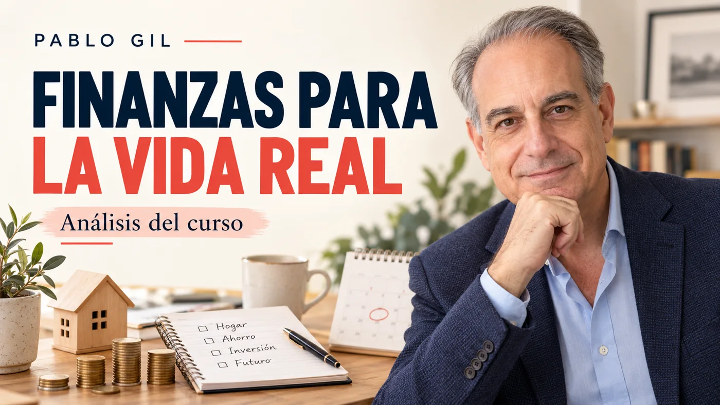 Ilustración editorial de Pablo Gil para el análisis de Finanzas personales para la vida real